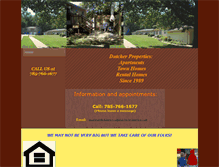 Tablet Screenshot of dutcherproperties.com